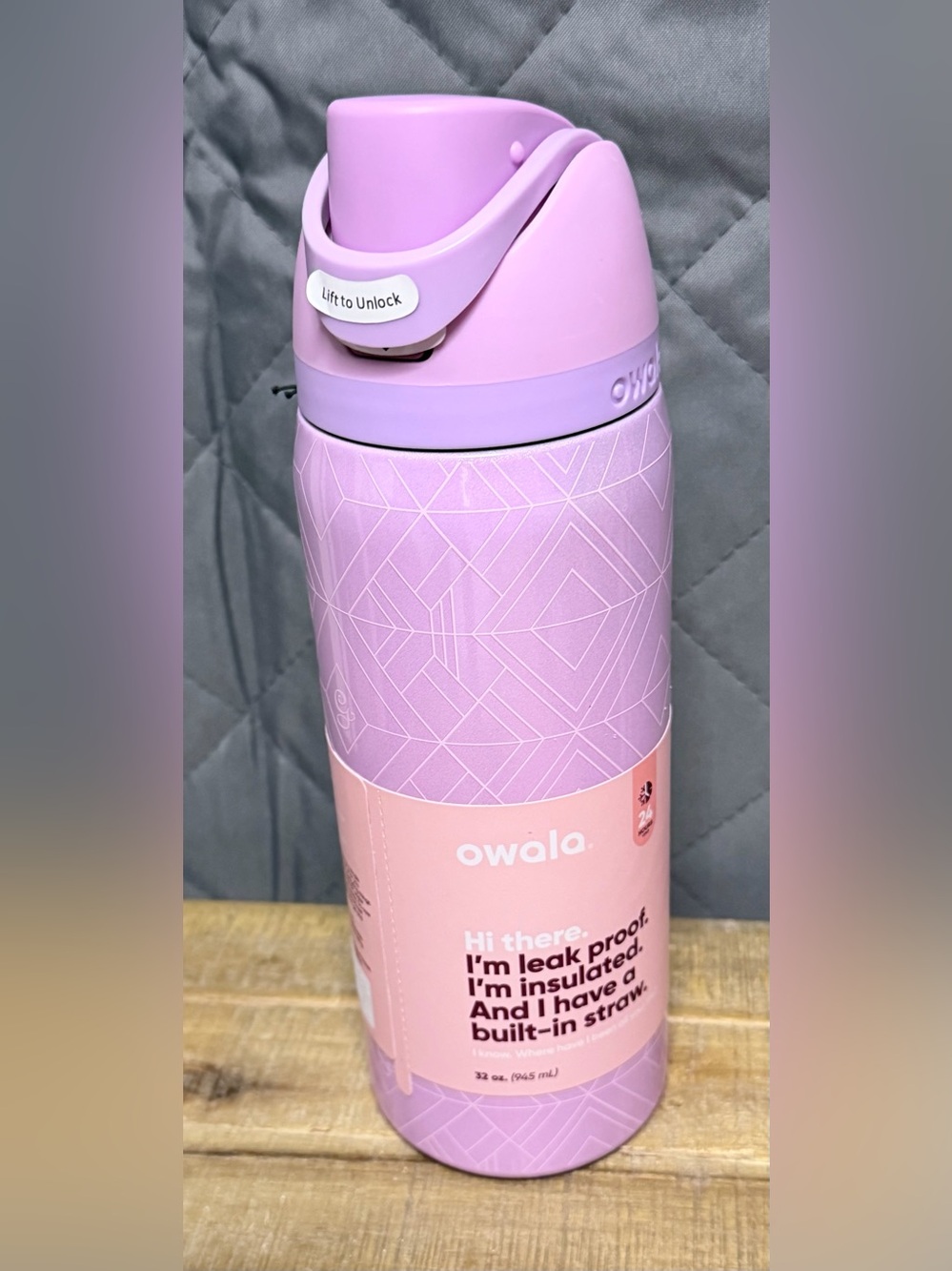 NEW!! RARE!! 32 oz Official Wicked Owala Stainless Steel Water Bottle Elphaba
